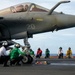 Carl Vinson Carrier Strike Group conducts flight operations with FS Charles de Gaulle