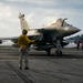 Carl Vinson Carrier Strike Group conducts flight operations with FS Charles de Gaulle
