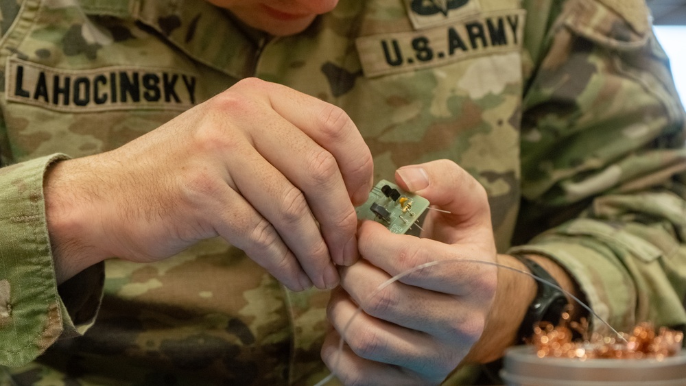 U.S. Soldiers train on drone innovation in Grafenwoehr, Germany