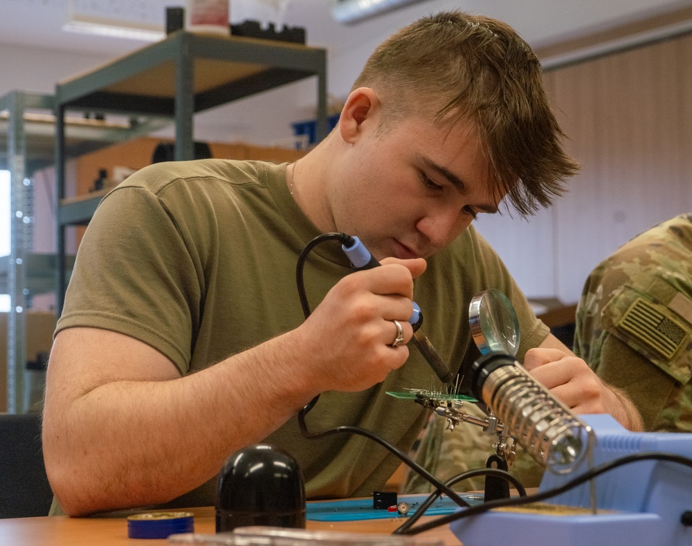 U.S. Soldiers train on drone innovation in Grafenwoehr, Germany