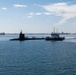 The Virginia-class fast-attack submarine USS Minnesota (SSN 783) arrives at HMAS Stirling, Western Australia, Australia