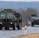 173rd Airborne Brigade convoy