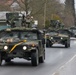 173rd Airborne Brigade convoy