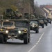 173rd Airborne Brigade convoy