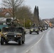 173rd Airborne Brigade convoy