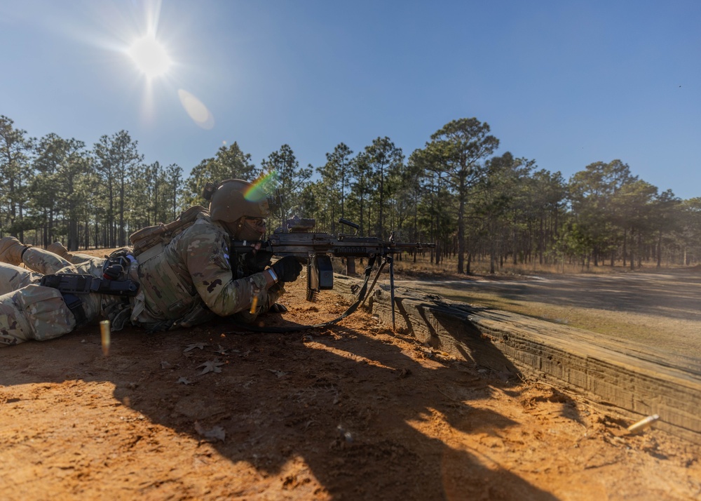 82nd ABN DIV BSC 2025: Day/Night M240B/M249 Qualification