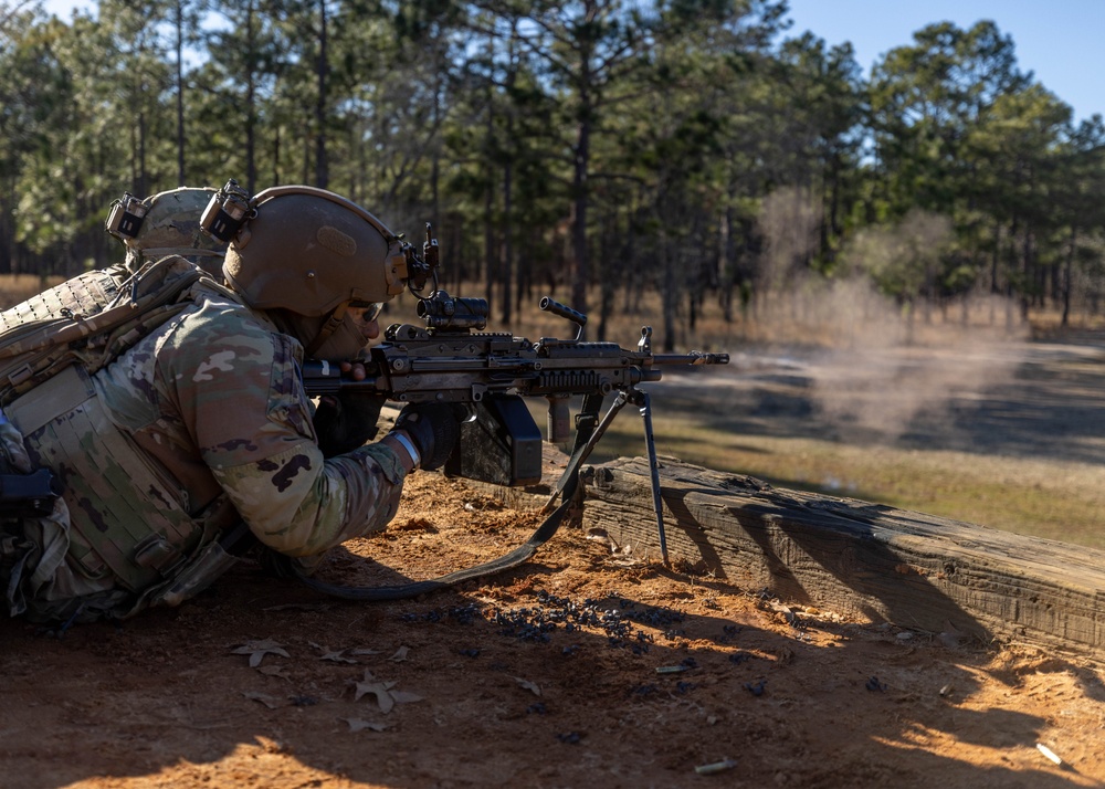 82nd ABN DIV BSC 2025: Day/Night M240B/M249 Qualification