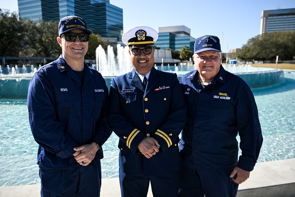 Coast Guard Sector Jacksonville advancement ceremony