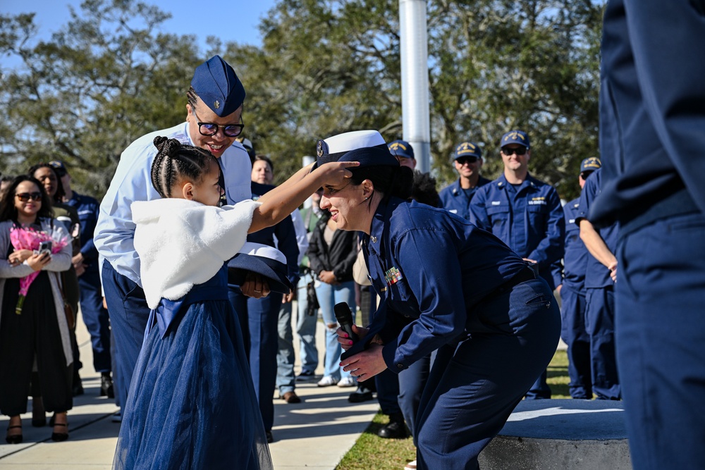Coast Guard Sector Jacksonville advancement ceremony