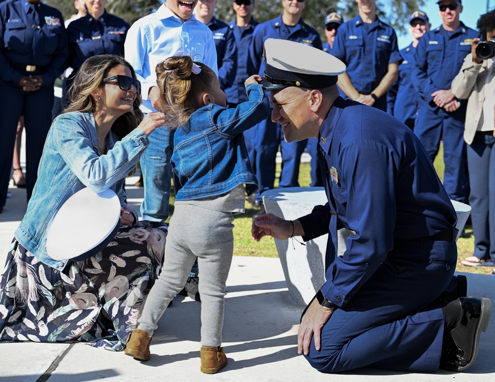 Coast Guard Sector Jacksonville advancement ceremony