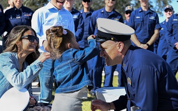 Coast Guard Sector Jacksonville advancement ceremony