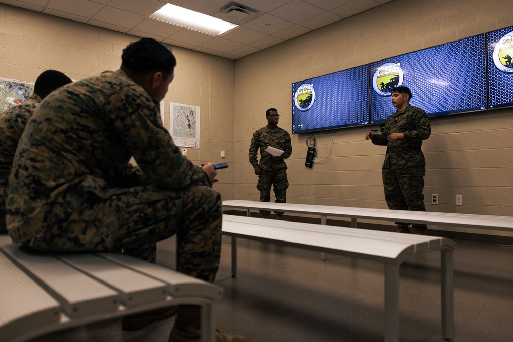 U.S. Marines Attending an EHIT Course Take On Combat Convoy Simulator