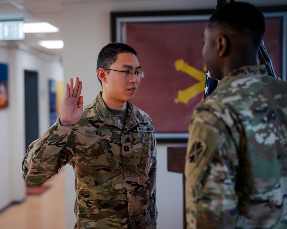 Staff Sgt. Ernest Young Reenlistment Ceremony 2025