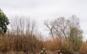 U.S. Guard Soldiers Patrol Texas Border