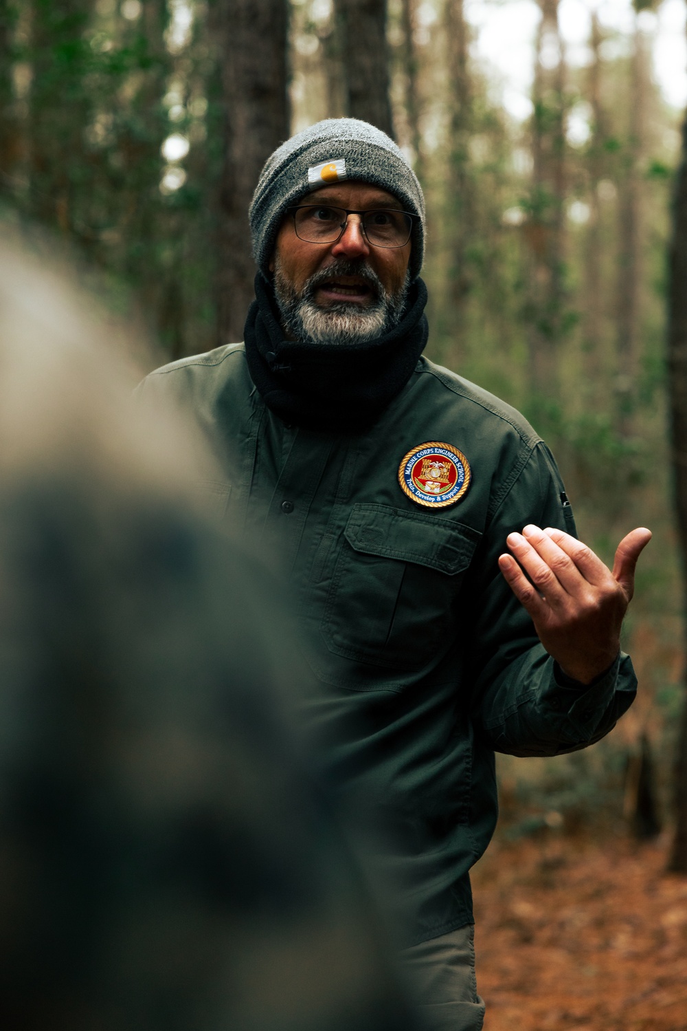 U.S. Marines Attending an EHIT Course Conduct Patrol Evaluations