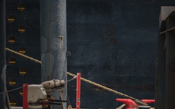 Baltimore District leadership visits DB Avalon during Baltimore Harbor and channels maintenance dredging