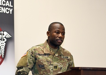 USAMMA holds detachment change of command ceremony