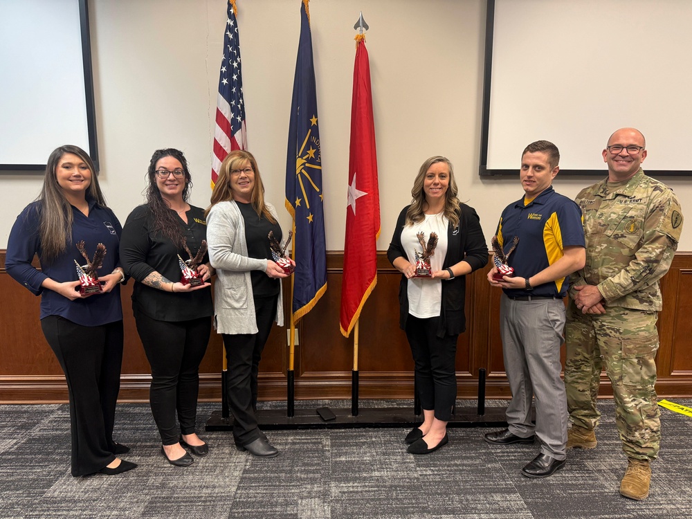 Indiana Army National Guard FY24 Retention &amp; Work for Warriors Awards Ceremony