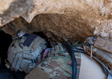 DM’s Special Warfare Airmen conduct a cave search and rescue exercise