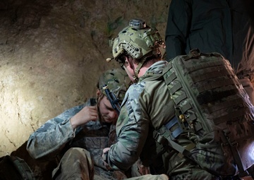 DM’s Special Warfare Airmen conduct a cave search and rescue exercise