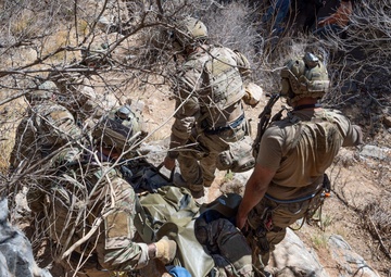 DM’s Special Warfare Airmen conduct a cave search and rescue exercise
