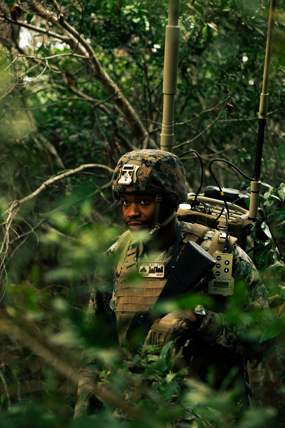 U.S. Marines Attending an EHIT Course Conduct Patrol Evaluations