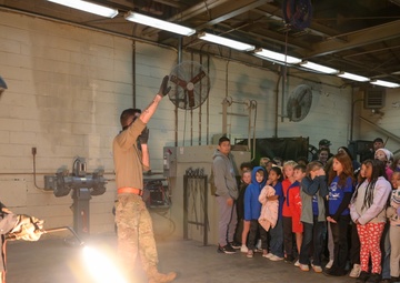 Eglin Elementary tour inspires next generation