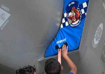 Eglin Elementary tour inspires next generation