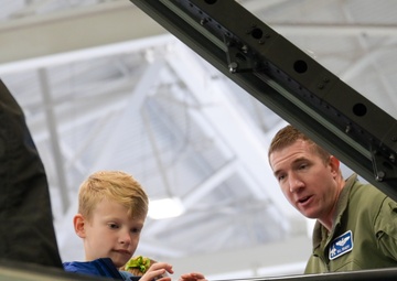 Eglin Elementary tour inspires next generation