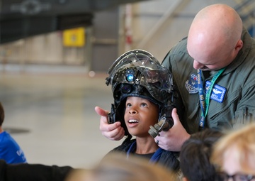 Eglin Elementary tour inspires next generation