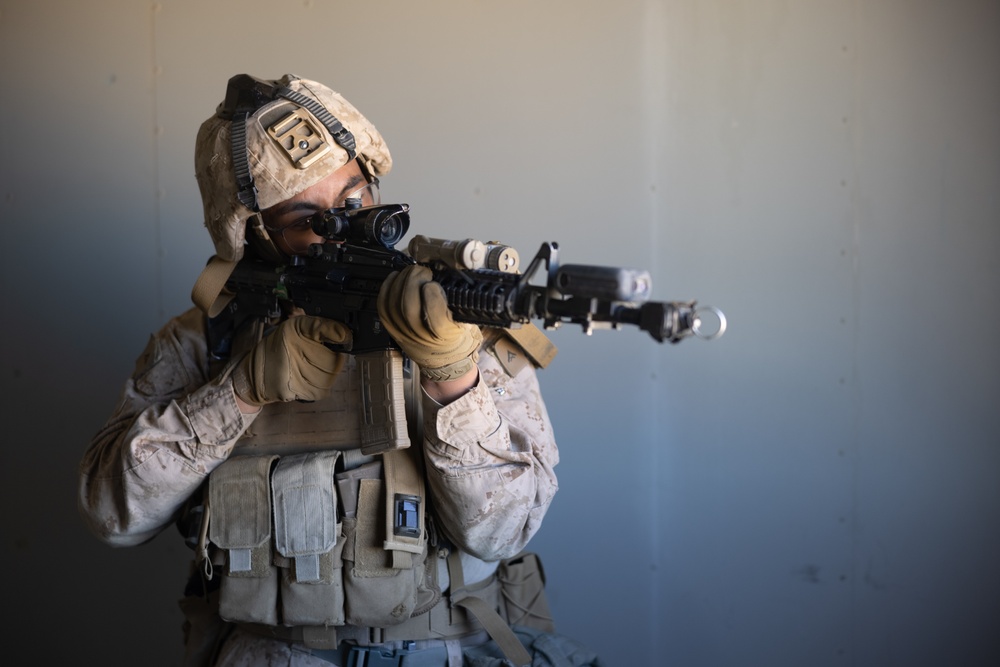 2/11 conducts Urban FEX during Adversary Force Exercise 1-25
