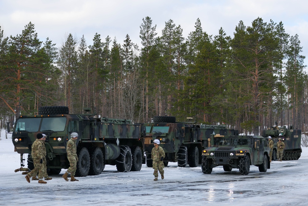 MLRS battalion conducts arctic drivers training led by Norwegian Army