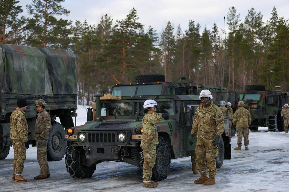 MLRS battalion conducts arctic drivers training led by Norwegian Army