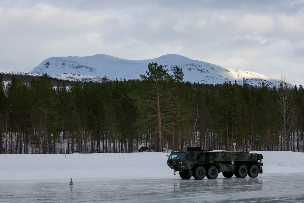 MLRS battalion conducts arctic drivers training led by Norwegian Army