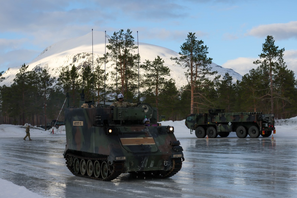 MLRS battalion conducts arctic drivers training led by Norwegian Army