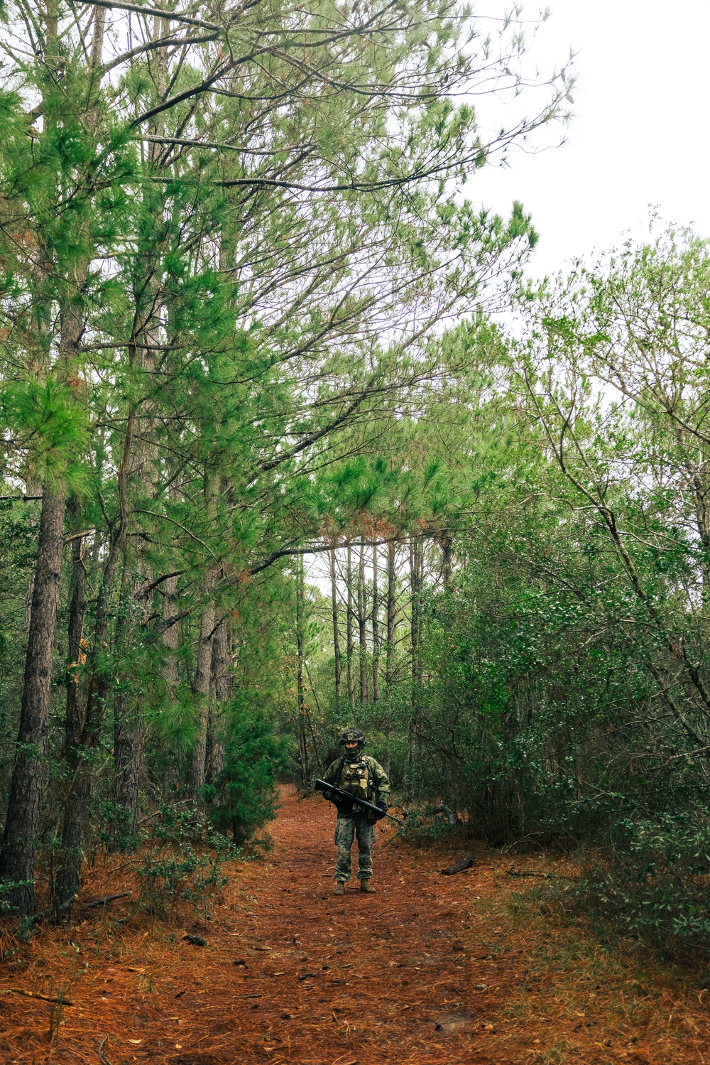 U.S. Marines Attending an EHIT Course Conduct Patrol Evaluations