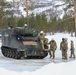 41st Field Artillery Brigade Soldiers conduct arctic drivers training course led by Norwegian Army during Joint Viking 25