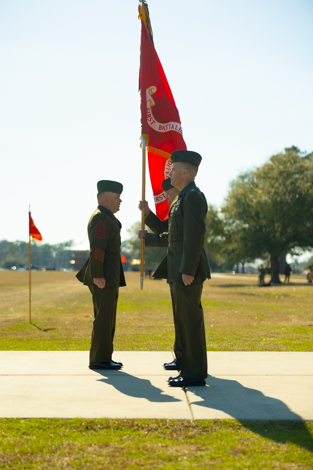 1st Battalion, 8th Marine Regiment, 2d Marine Division Change of Command Ceremony