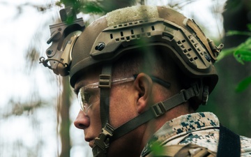 U.S. Marines Attending an EHIT Course Conduct Patrol Evaluations