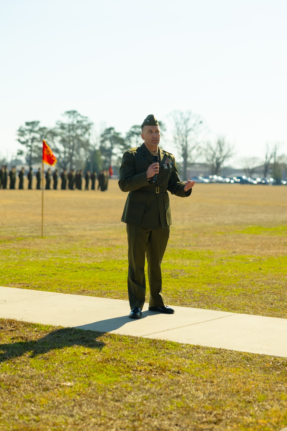 1st Battalion, 8th Marine Regiment, 2d Marine Division Change of Command Ceremony