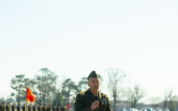 1st Battalion, 8th Marine Regiment, 2d Marine Division Change of Command Ceremony