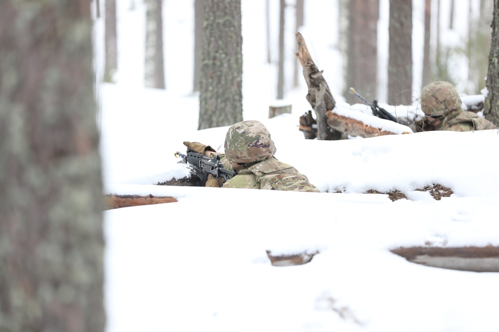 Virginia National Guard Soldiers conduct Field Training Exercise during Arctic Forge 25