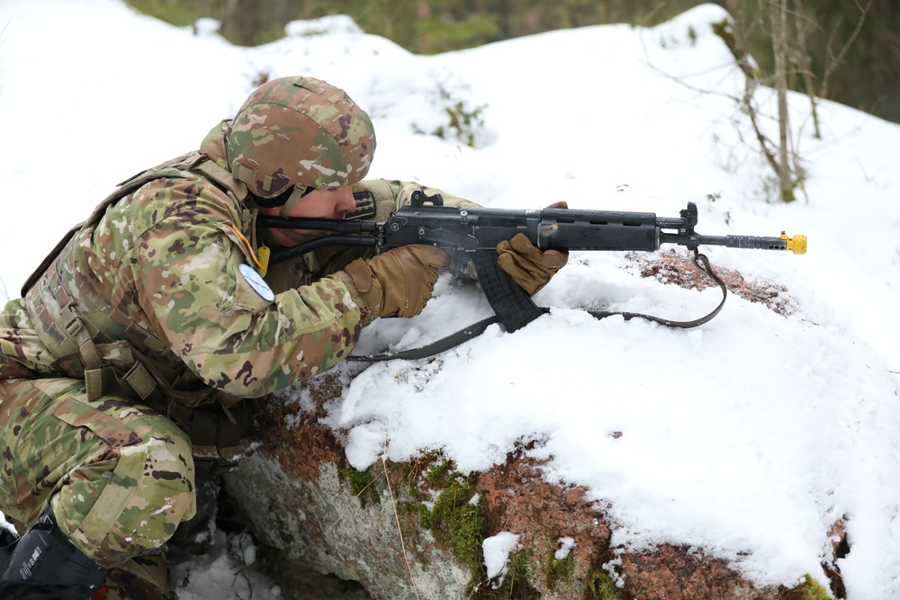 Virginia National Guard Soldiers conduct Field Training Exercise during Arctic Forge 25