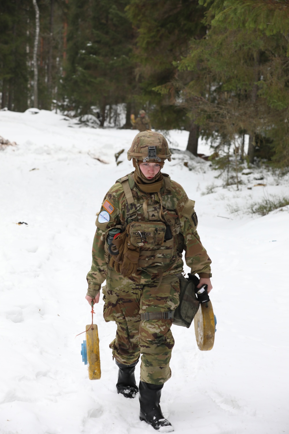 Virginia National Guard Soldiers conduct Field Training Exercise during Arctic Forge 25