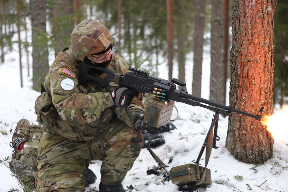 Virginia National Guard Soldiers conduct Field Training Exercise during Arctic Forge 25