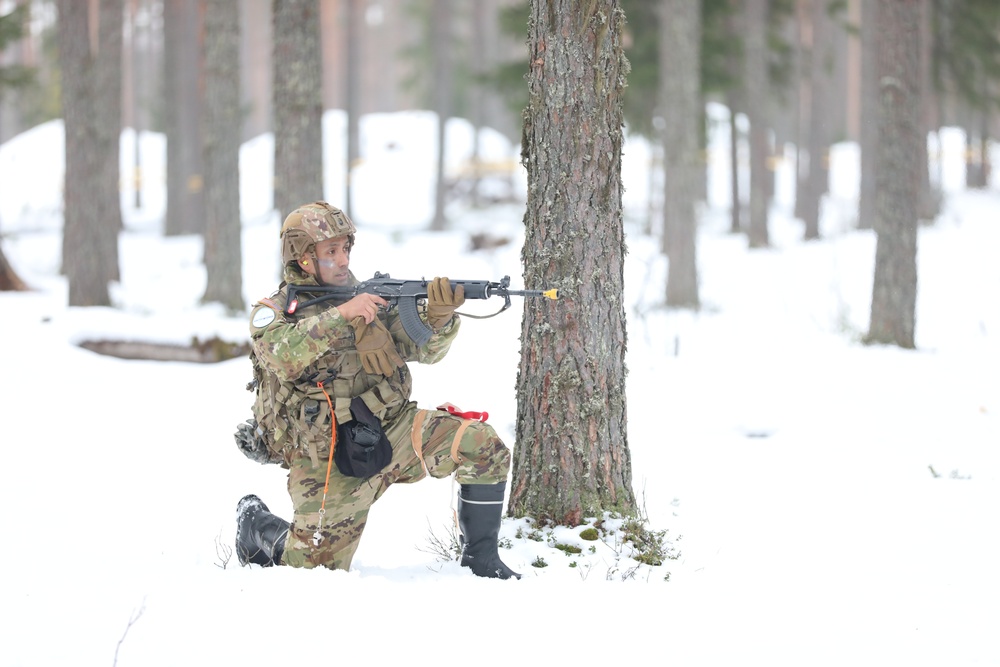 Virginia National Guard Soldiers conduct Field Training Exercise during Arctic Forge 25