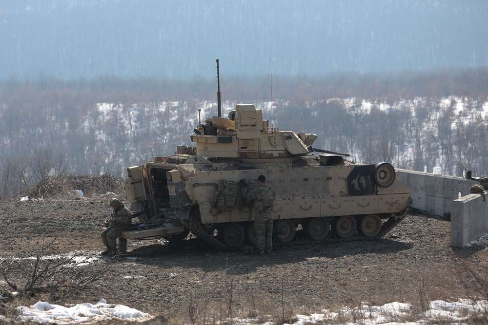 3rd ABCT, 1st Armored Division Conducts Live Fire Exercise
