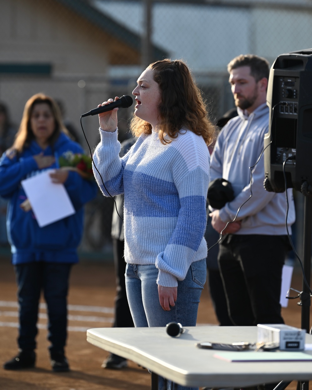 VSFB Honor Guard and Airman Engage in Lompoc Community’s Softball Game