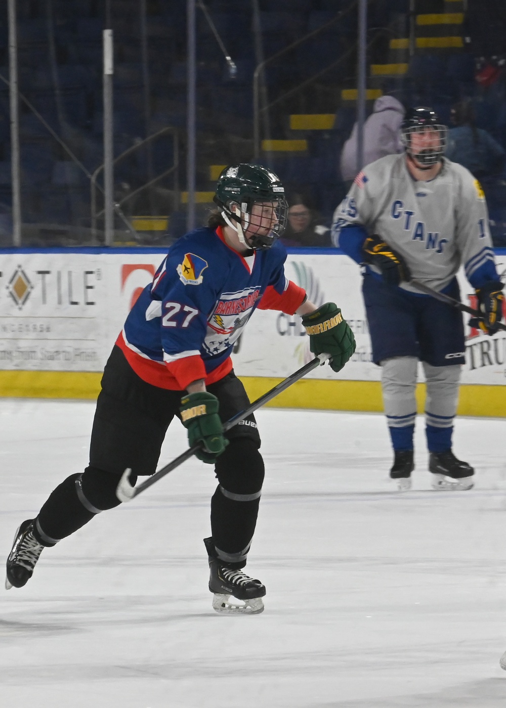 104th Fighter Wing hockey team competes in Battle of the Bases with rival 103rd Airlift Wing