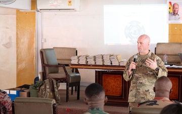 North Dakota National Guard 81st Civil Support Team Conduct HAZMAT Engagement in Ghana